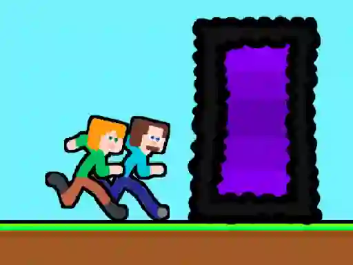 Hra Steveman and Alexwoman: Easter Egg