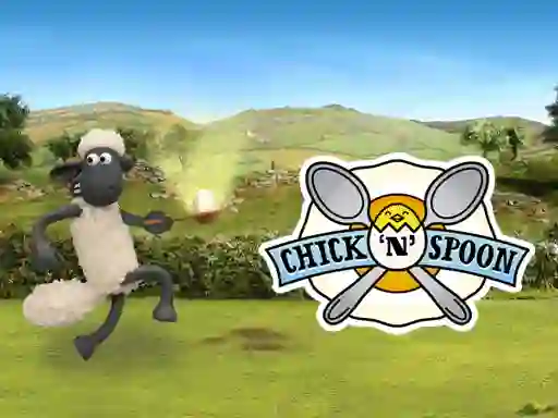 Hra Shaun The Sheep: Chick N Spoon