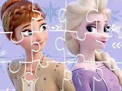 Hra Frozen Sister Jigsaw