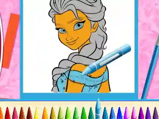 Hra The Princess Sisters Coloring