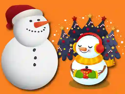 Hra Gravity Snowman Christmas