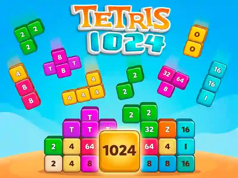 Hra Tetris 1024