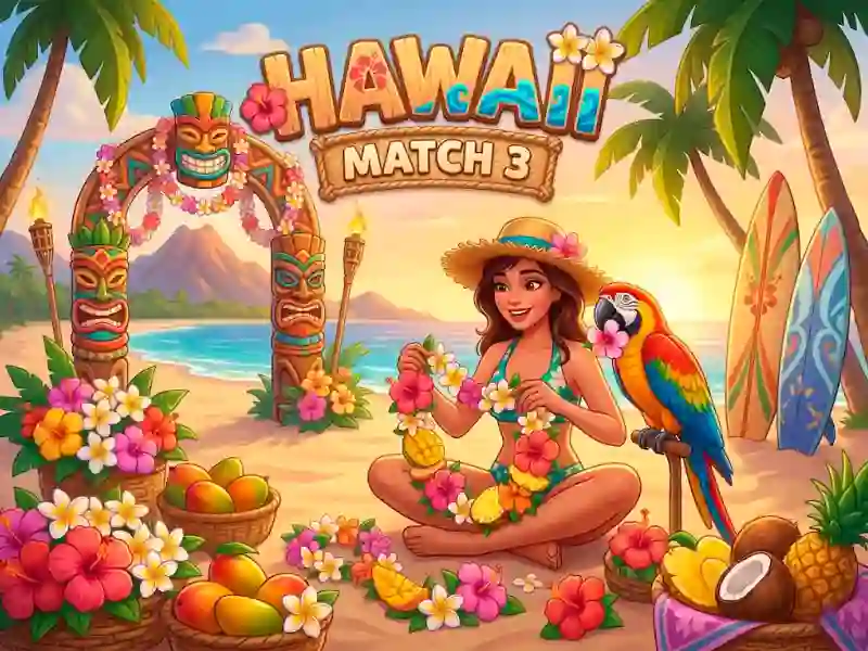 Hra Hawaii Match 3