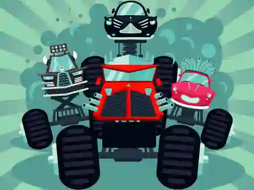 Hra Crazy Monster Trucks Memory