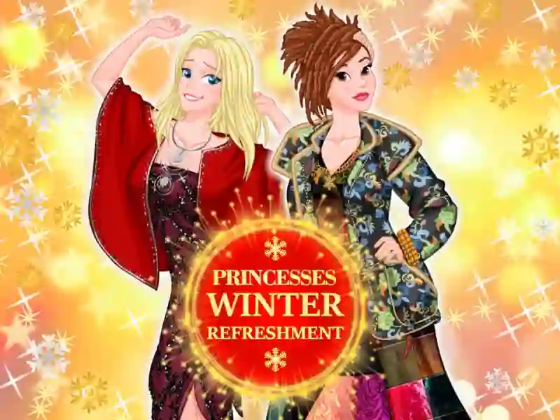 Hra Princesses winter refreshment