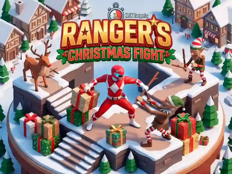 Hra Power Rangers Christmas run