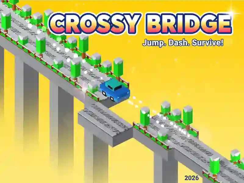 Hra Crossy Bridge