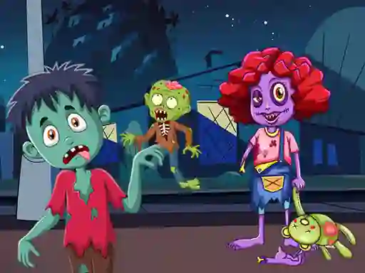 Hra Zombie Fun Jigsaw