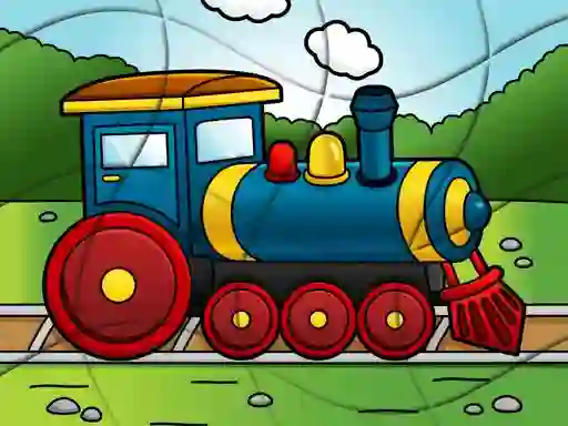 Hra Transport Wavy Jigsaw