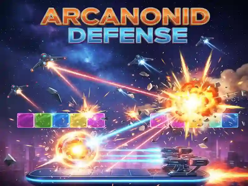 Hra Arcanoid Defence