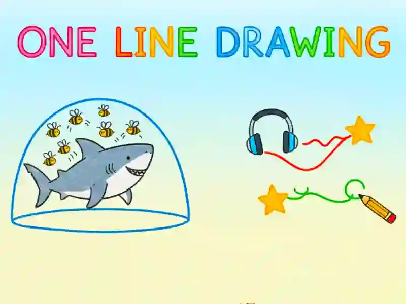 Hra One Line Drawing
