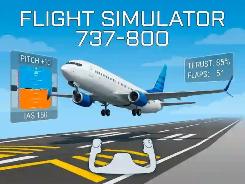 Hra Flight Simulator 737-800
