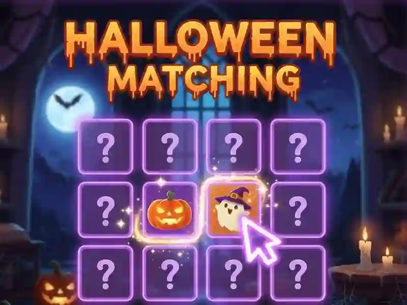 Hra Halloween Matching