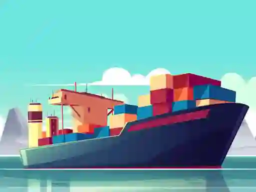 Hra Cargo Ships Jigsaw