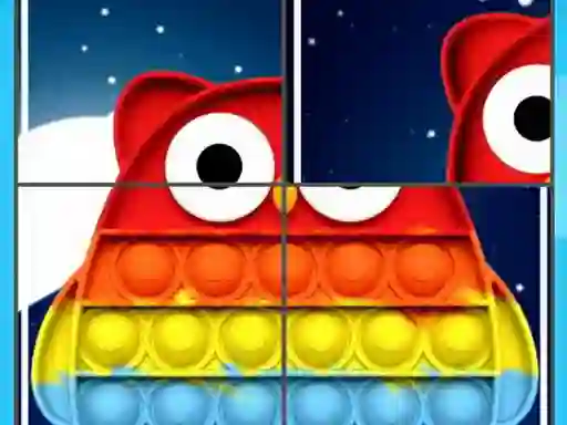 Hra Owl Pop It Rotate