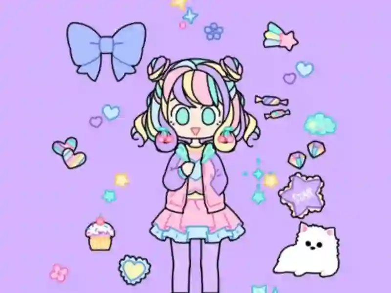 Hra Pastel Girl Dress Up