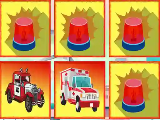 Hra Emergency Trucks Memory