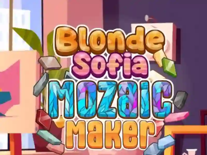 Hra Blonde Sofia: Mozaic Maker