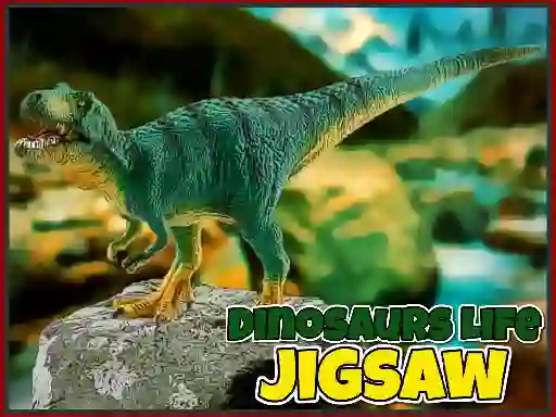 Hra Dinosaurs Life Jigsaw