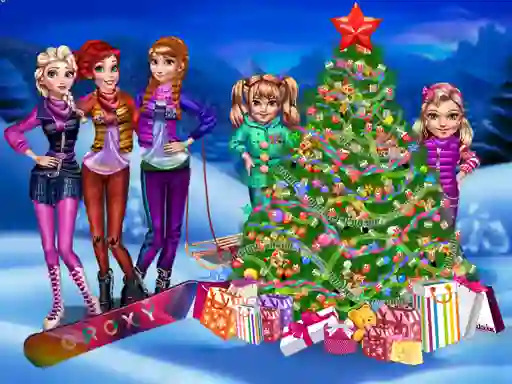 Hra Princess Christmas Night