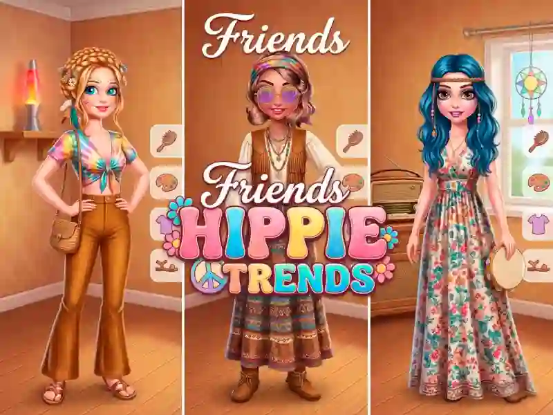 Hra Friends Hippie Trends
