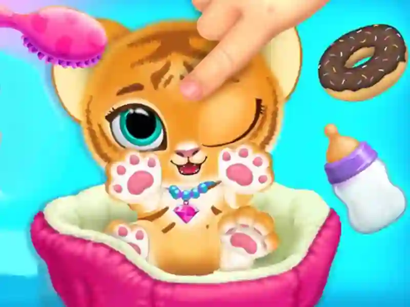 Hra Baby Tiger Care