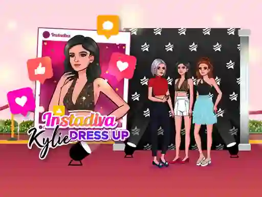 Hra Instadiva Kylie Dress Up