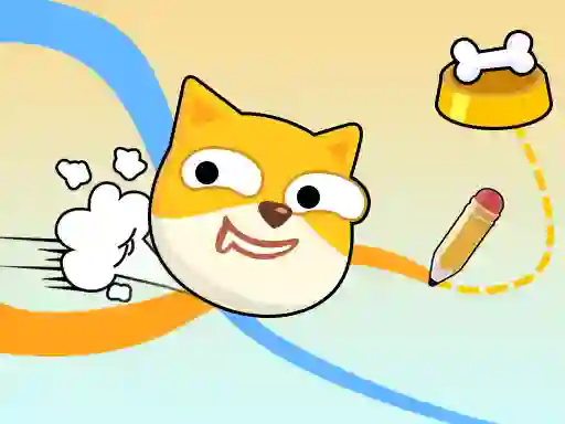 Hra Doge Rush Draw Home Puzzle