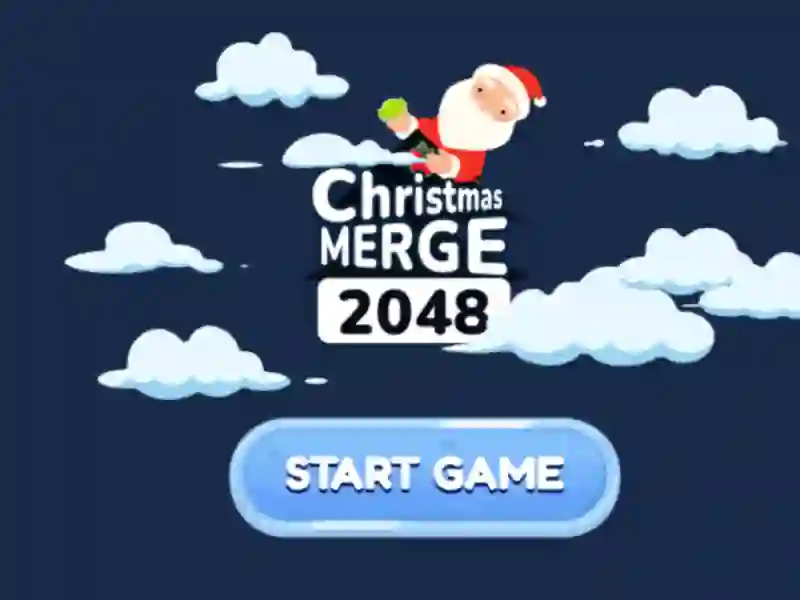 Hra Christmas Merge 2048