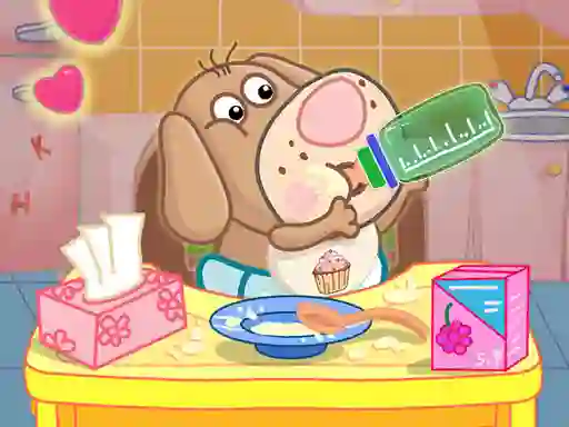 Hra Hippo Baby Care Game