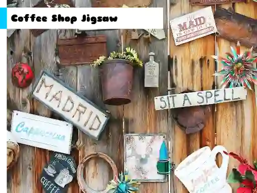 Hra Coffee Shop Jigsaw