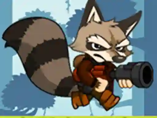 Hra Raccoon adventure game