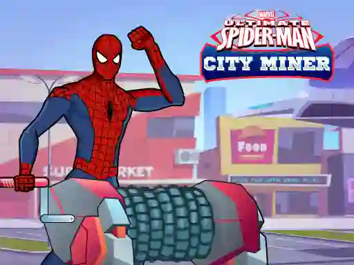 Hra Spiderman Gold Miner