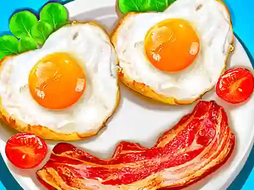 Hra Delicious Breakfast Cooking