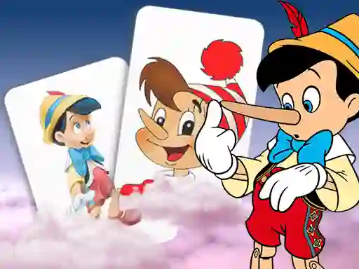 Hra Pinocchio Memory card Match