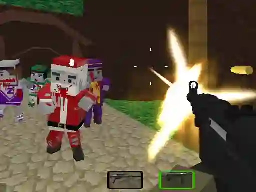 Hra PGA6 Combat Pixel Vehicle Zombies
