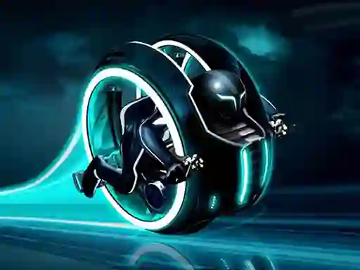 Hra Cyber Tron biker