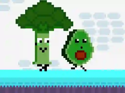 Hra Cat Chef vs Fruits - 2 Player