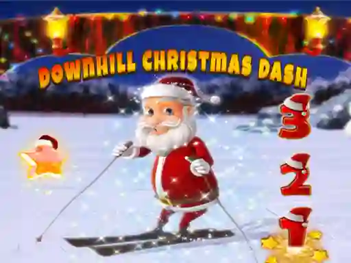 Hra Downhill Christmas Dash