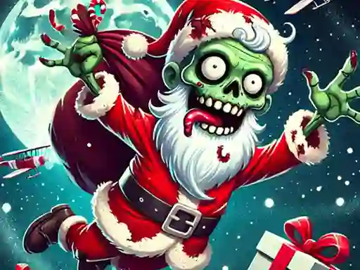 Hra Flappy Zombie Santa Christmas Game