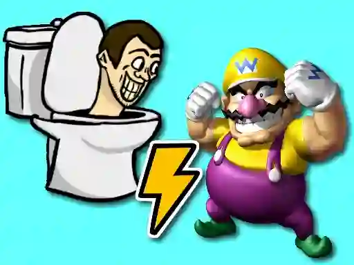 Hra Skibidi Toilet vs Wario