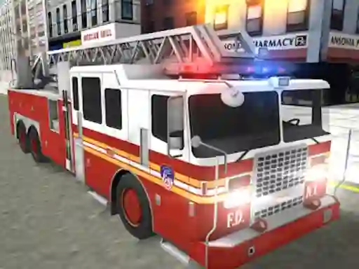 Hra Real Truck Fire Drive Sim