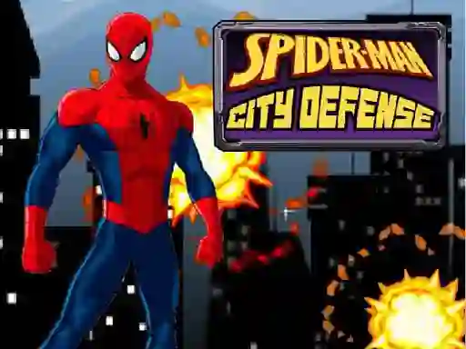 Hra Spiderman City Defense
