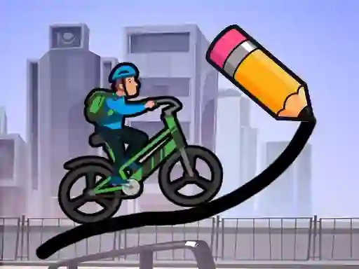 Hra Draw The Bike Bridge