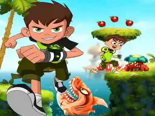 Hra Ben 10 Super Run Fast