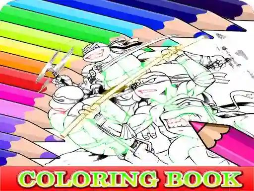 Hra Coloring Book for Ninja Turtle