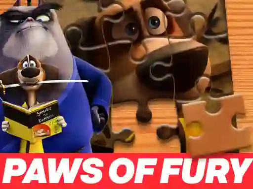 Hra Paws of Fury The Legend of Hank Jigsaw Puzzle