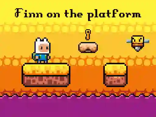 Hra Finn on the platform