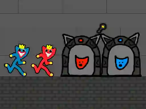 Hra Red and Blue Stickman Huggy 2