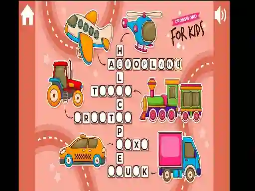 Hra Crossword for Kids